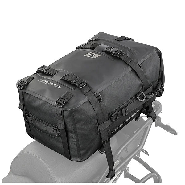 WATERPROOF MODULAR MOTORCYCLE PACKS 30L BLACK MT2230BLACK