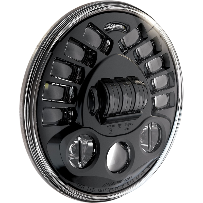 CUSTOM DYNAMICS HEADLIGHT PB ADPT 5.75BLK PB-575A-B