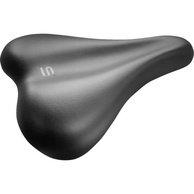 SMANIE SEATS COMFORT SPORT SADDLE BLACK STEEL RAIL A0061410076