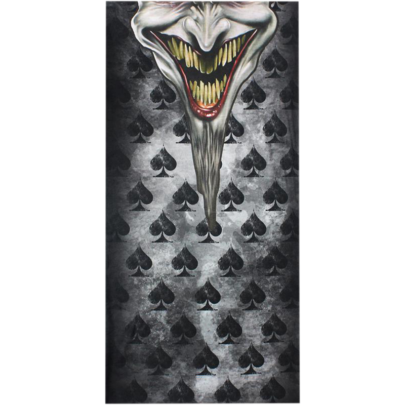 LETHAL THREAT JESTER FACE NECK SCARF NS90800