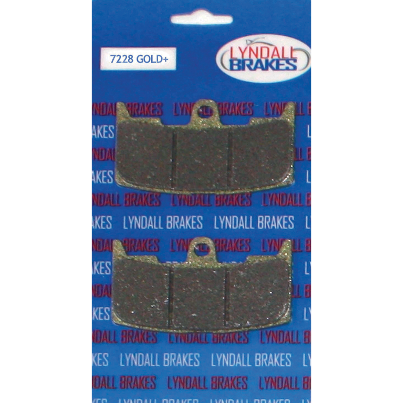 LYNDALL RACING BRAKES LLC 03-07 BUELL XB9/12 FRT GOLD PLUS R/PADS 1720-0057