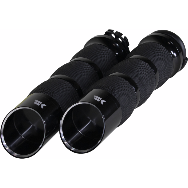 KHROME WERKS GRIP AIR EDGE CBL BL 500250