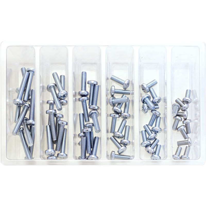 BOLT M5 PAN HEAD SCREW ASSORTMENT (KT) SV-M5PAN