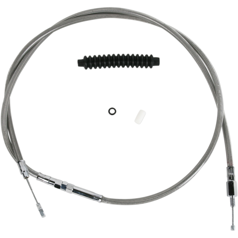 DRAG SPECIALTIES S/STEEL 72-11/16 HE CLUTCH CABLE 5321004HE