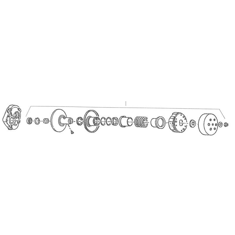 COMPLETE CLUTCH ATLANTIS 03-08 (CM1001025). CM1001025