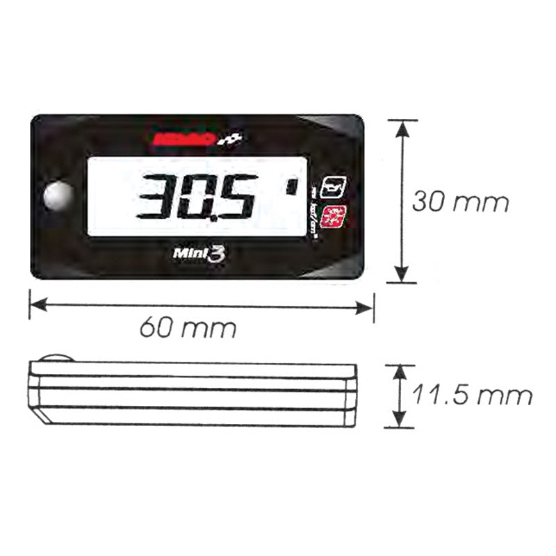 KOSO MINI 3 OIL PRESSURE BA003200