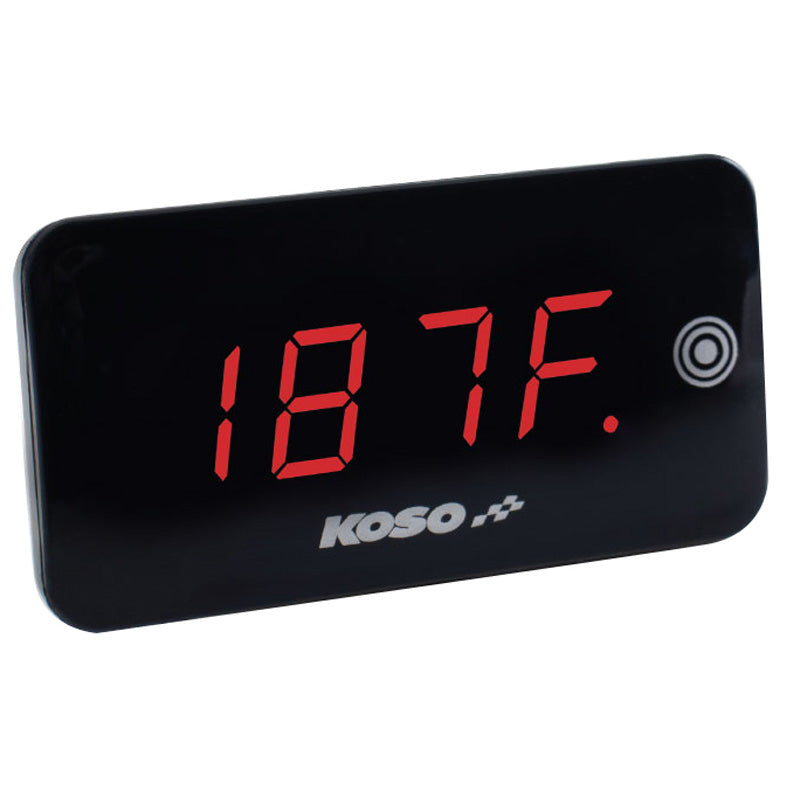 KOSO SUPER SLIM METER TOUCH SCREEN RED BA068040