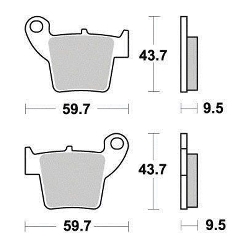 FERODO BRAKE PAD FDB2139EF FDB2139EF