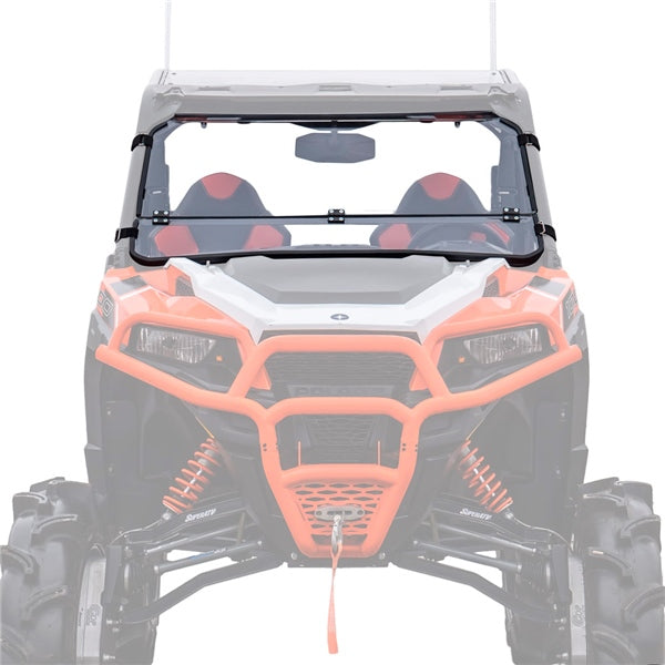 SUPER ATV WINDSHIELD FLIP CLR POL SUPERATV FDWSPGEN1K70