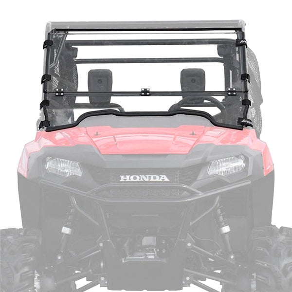 SUPER ATV WINDSHIELD FLIP SCRATCH RESIS CLR HON FDWSHPIO70070