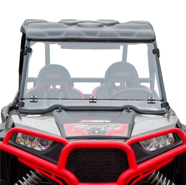 SUPER ATV WINDSHIELD FLIP SCRATCH RESIS CLR POL FDWSPRZR1K00170