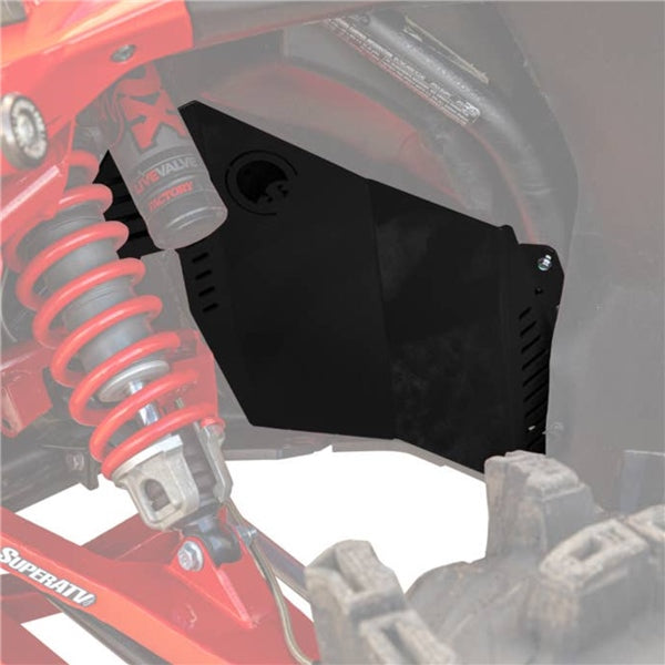 SUPER ATV FENDER GUARD INNER BK POL SUPERATV FAPPRZRXP01