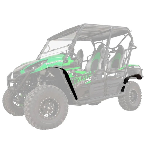 SUPER ATV FENDER FLARE BK SUPERATV FFKTRX800