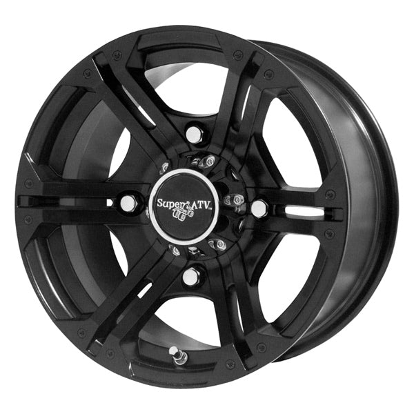 SUPER ATV BANDIT WHEEL H-SERIES BK 12 SUPERATV BAN12/74/156HBLK12