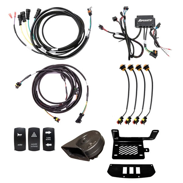 SUPER ATV TURN SIGNAL KIT LED STRIP LIGHT 12" C-AM TSKCACOM004K12