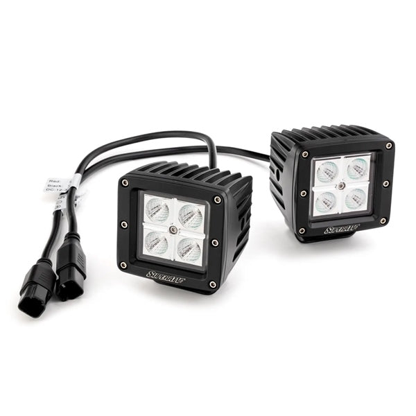 SUPER ATV CUBE LIGHT W/BRACKET 3" C-AM SUPERATV LBCADEF00101