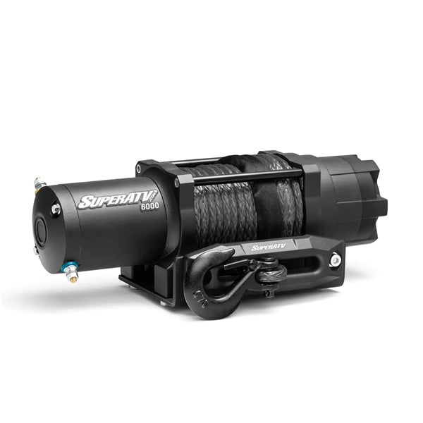 SUPER ATV SYNTHETIC ROPE WINCH 6000, 5000, 4500LB WNRP6K
