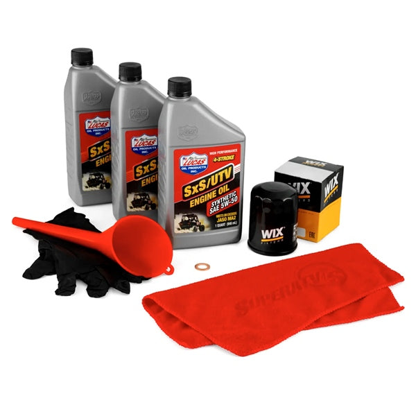 SUPER ATV OIL CHANGE KIT POL SUPERATV OCKPRZR1K