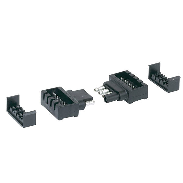 HOPKINS QUICK FIX FLAT 4 WIRE TRAILER CONECTOR 48195