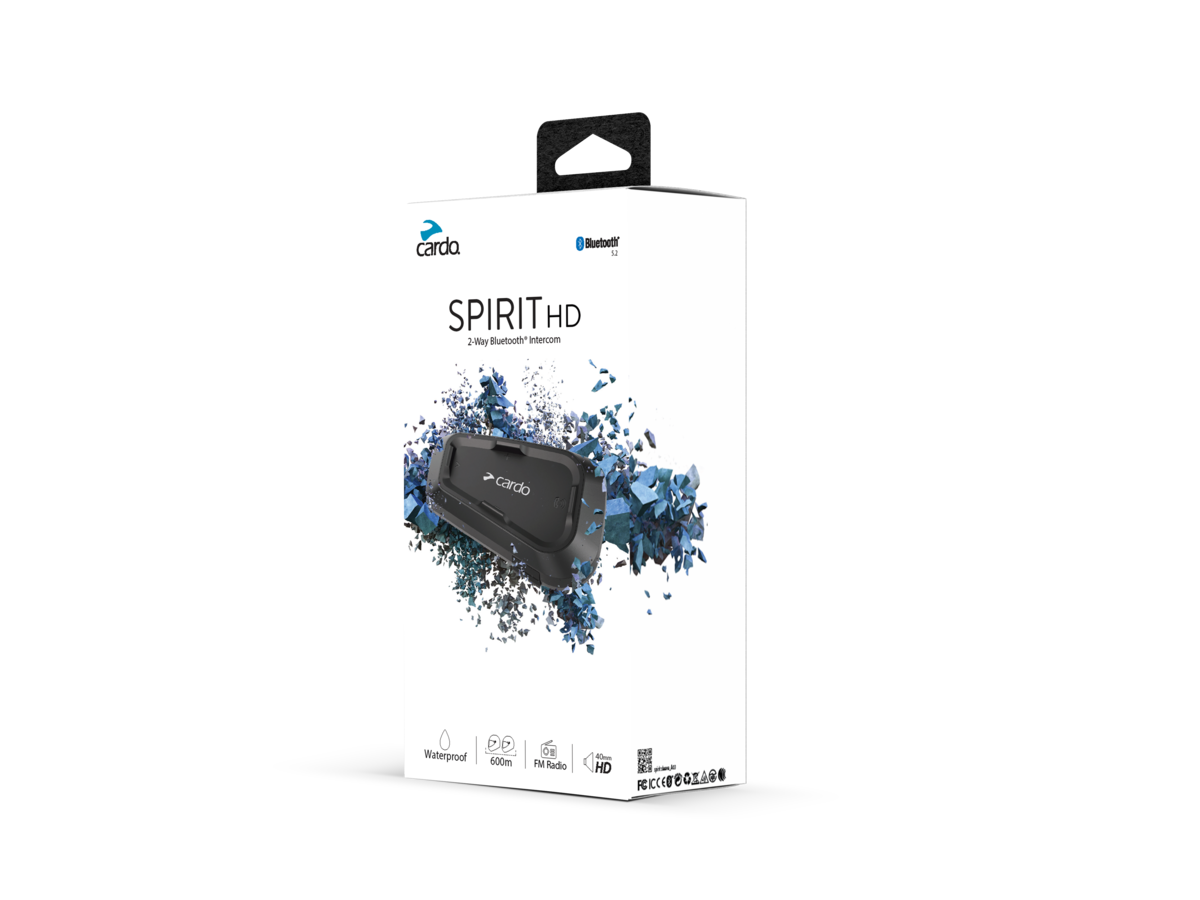 CARDO SYSTEMS SPIRIT HD SINGLE SPRT0002