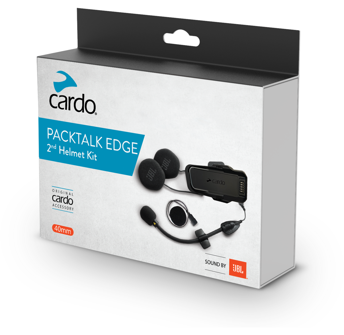CARDO SYSTEMS PACKTALK EDGE 2ND HELMET KIT JBL ACC00011
