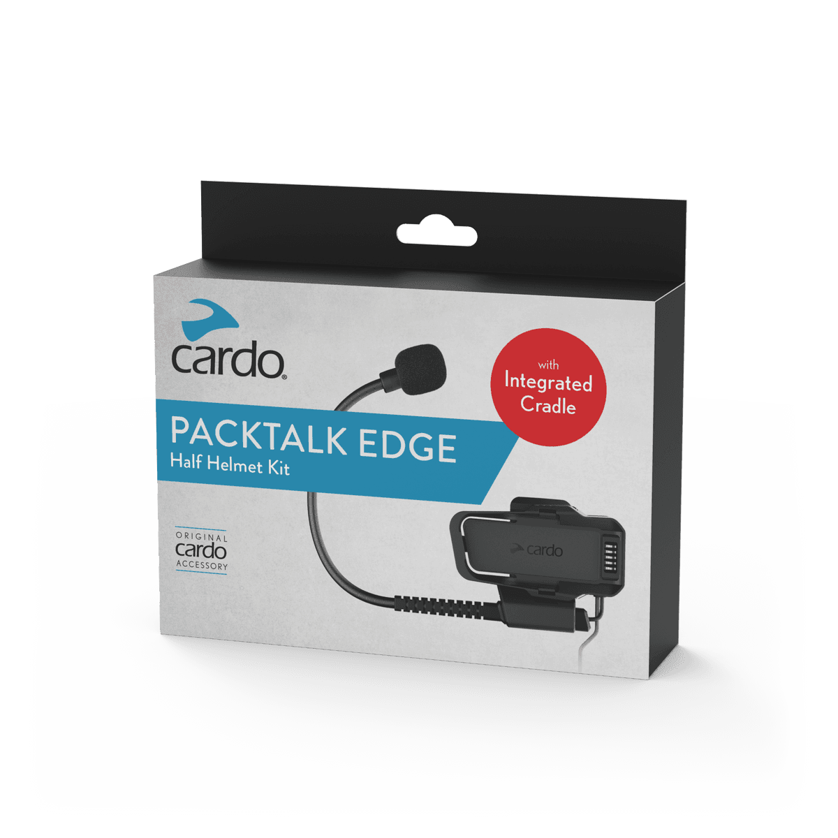 CARDO SYSTEMS PT EDGE HALF HELMET KIT W/CRADLE ACC00022
