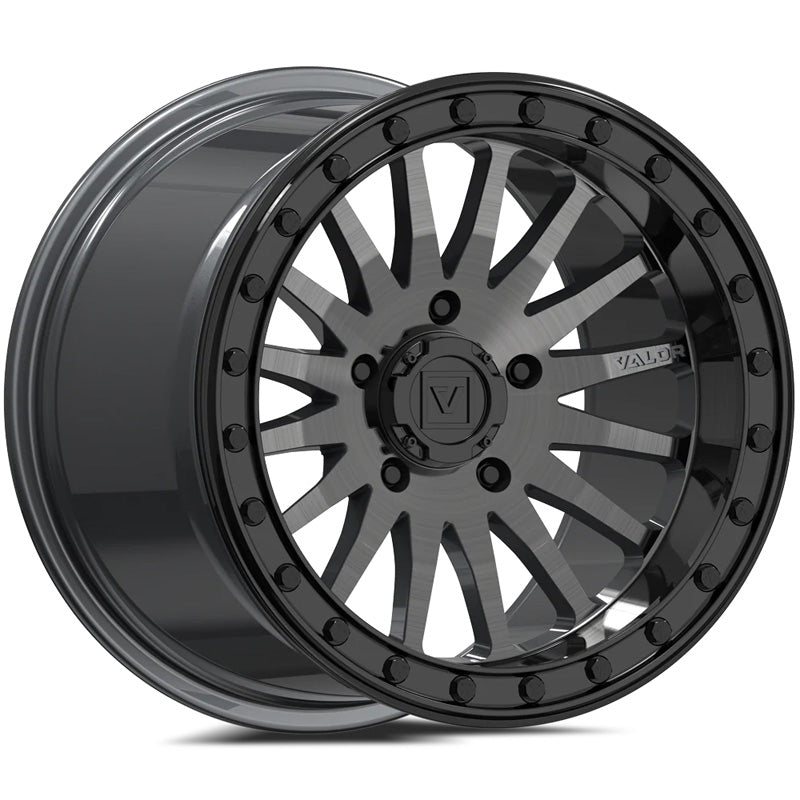 VALOR ATTURO VALOR V06 BEADLOCK 15X10 6+4 5X114.3 BRUSHED GUNME V06-1510P2505BG