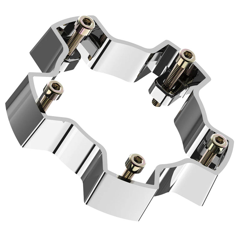 VALOR ATTURO C2 CAP RISER 15MM - CHROME VCAP2P-RISERC