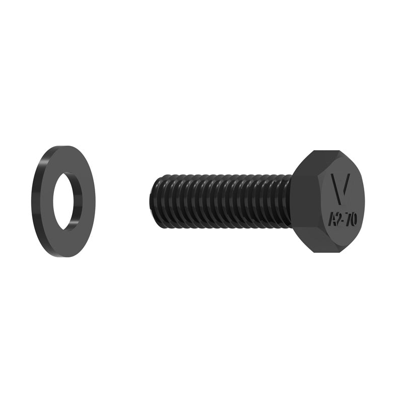 VALOR ATTURO M8X25MM BEADLOCK BOLTS 24 PIECES- BLACK VM8X25SB-KIT