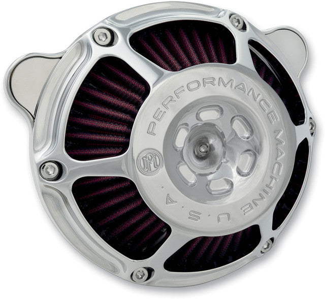 PERFORMANCE MACHINE AIRCLEANER MAXHP 14+IN CH 0206-2124-CH