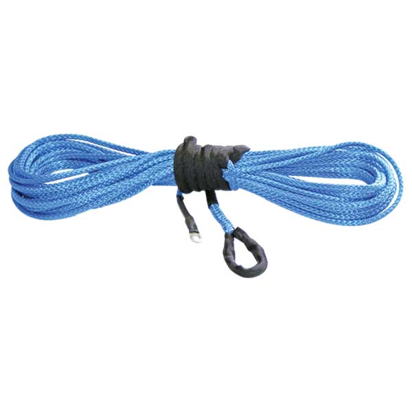 KFI SYNTHETIC WINCH CABLE 1/4"X50' BLUE SYN25-B50
