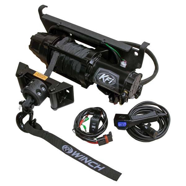 KFI PLUG-N-PLAY 5000LB SYNTHETIC WINCH POLARIS ASPR-50
