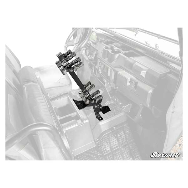SATV FLOOR MOUNT GUN HOLDR POL POLARIS RANGER FMGH-P-RAN1K-00