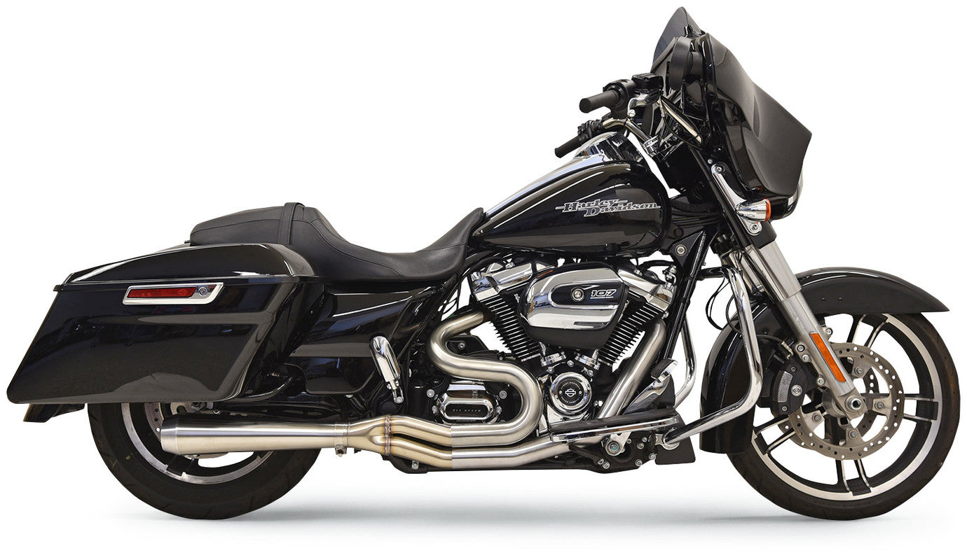 BASSANI XHAUST 17-UP FL EXHAUST 2:1 SS 4" MEGA SHRT 1F22SS