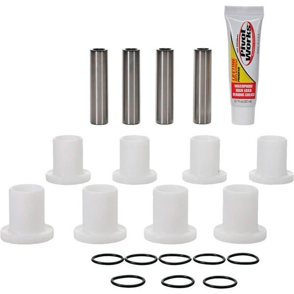 PIVOT WORKS A-ARM KIT FT/LWR/UPR POL PWAAK-P16-000