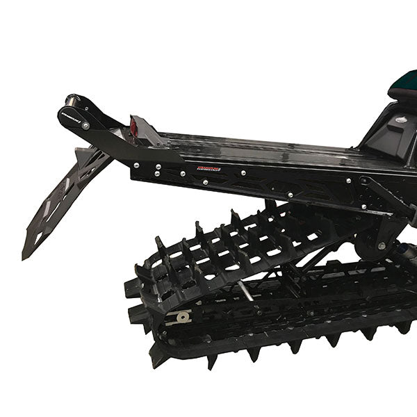 STRAIGHTLINE PERFORMANCE REAR BUMPER BLACK SIDE PL 182-114