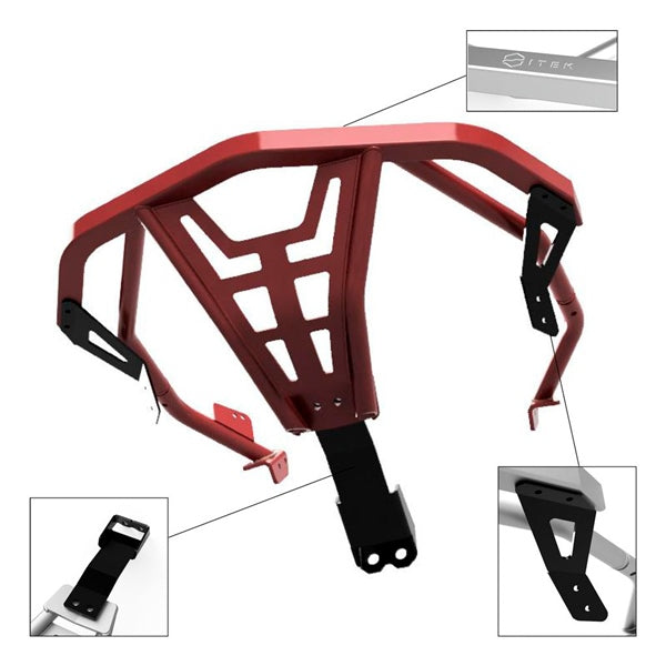 ITEK BUMPER ALU FT RD SKIDOO ITEK FB01-SD-RS