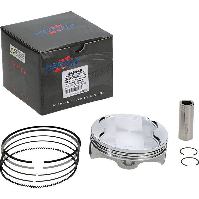 VERTEX PISTON KIT B HON CRF 450 RL 2021-2024 24594B