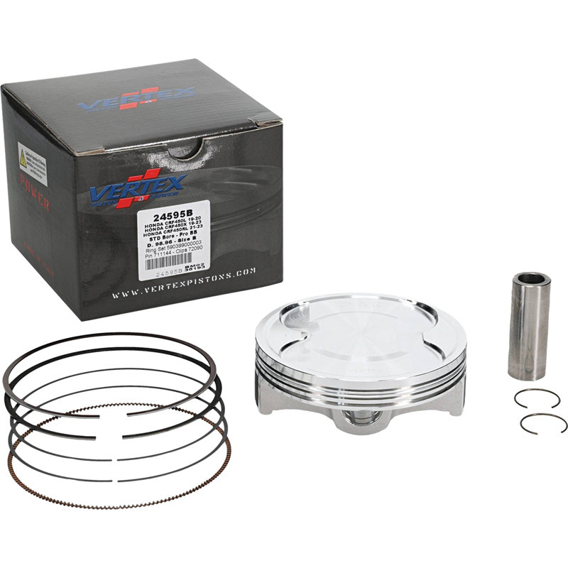 VERTEX PISTON KIT B HON CRF 450 RL 2021-2023 24595B