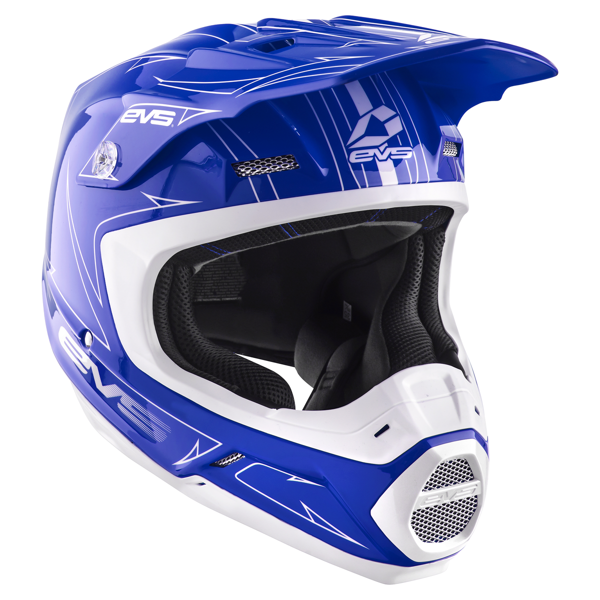 EVS T5 PINNER BLUE/WHT XS H16T5P-BUW-XS