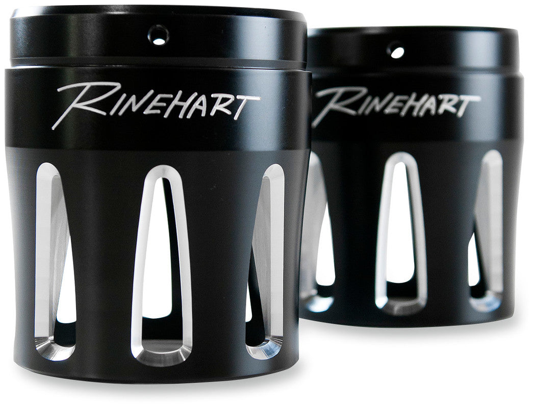 RINEHART RACING 3.5" END CAP MERGE BLACK PR 900-0220