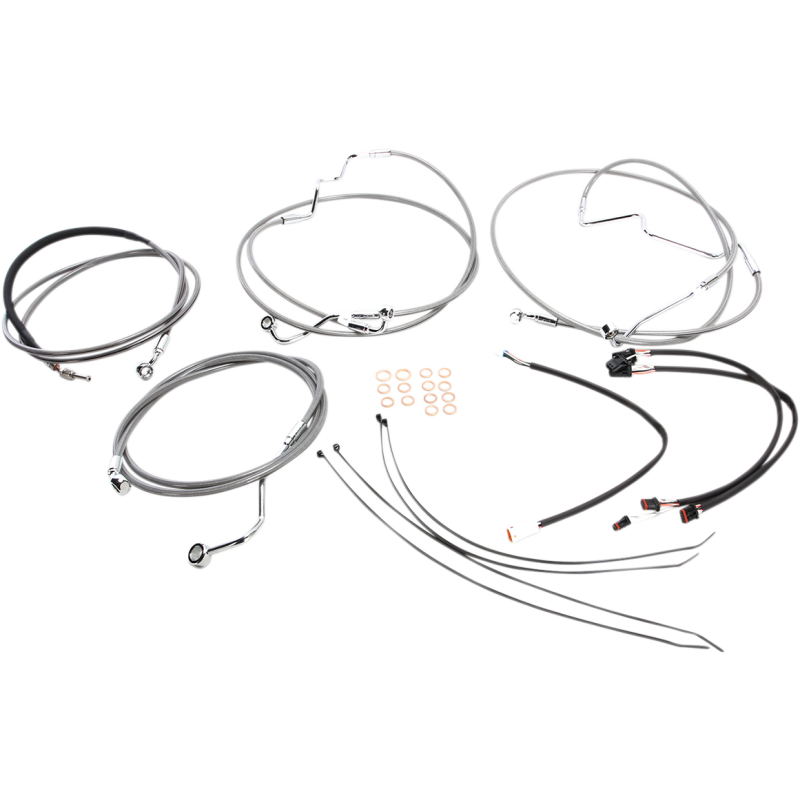 MAGNUM CONTROL CABLE KIT - XR - STAINLESS STEEL 589871