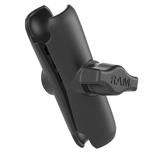 RAM DOUBLE SOCKET ARM - B SIZE MEDIUM MEDIUM ARM, BLACK RAM-B-201