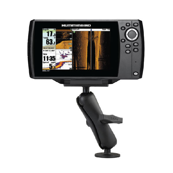 RAM MOUNTS DRILL-DOWN DOUBLE BALL MOUNT HUMMINBIRD HELIX 7 RAM-202-24-202U