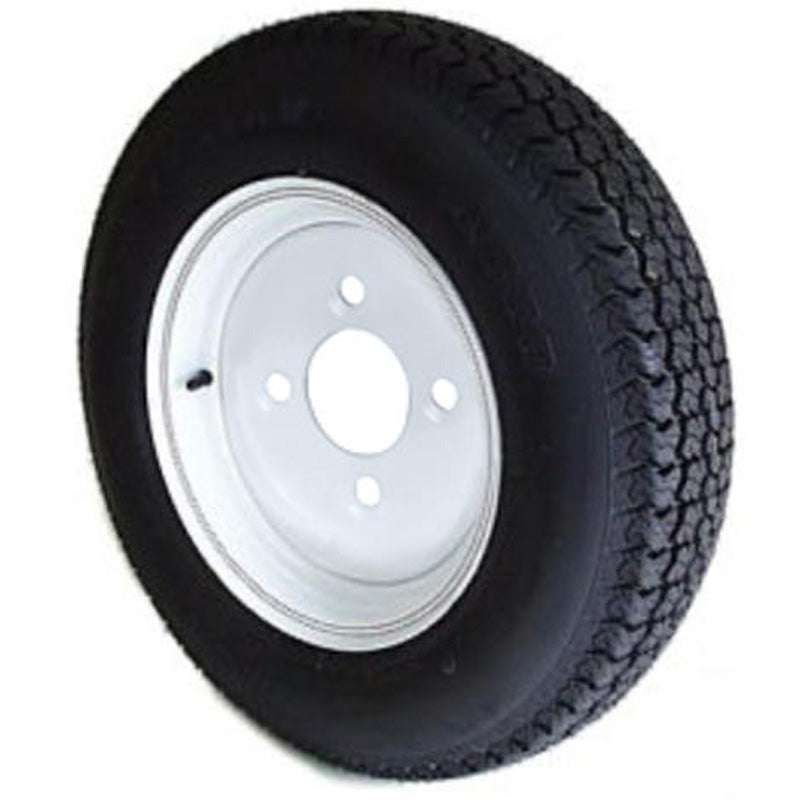 KENDA KENDA TRAILER TIRE AND WHEEL 480-8 5H WHITE 6PLY 30060