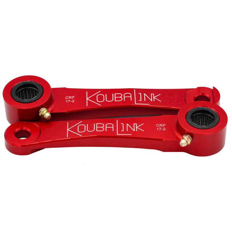 KOUBALINKS DROPKIT HONDA 17+ R/RX & 19+ L/X 2.5 RED CRF17-3