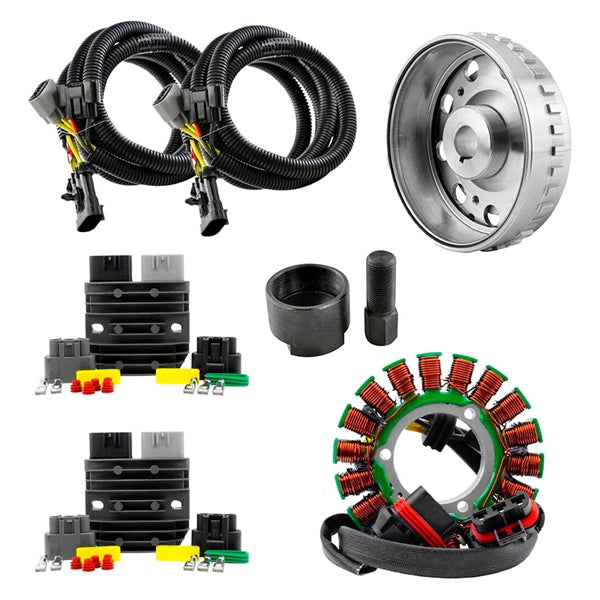 KIMPEX HD STATOR SPLIT KIT/REGULATOR/ FLYWHEEL POL RMS900-106874