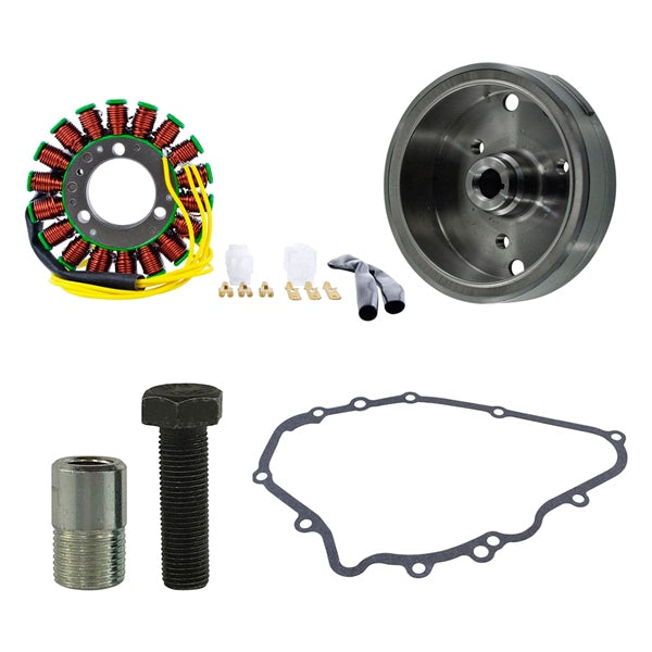 KIMPEX HD FLYWHEEL/SEAL/PULLER/STATOR KIT KAWA RMS900-104873