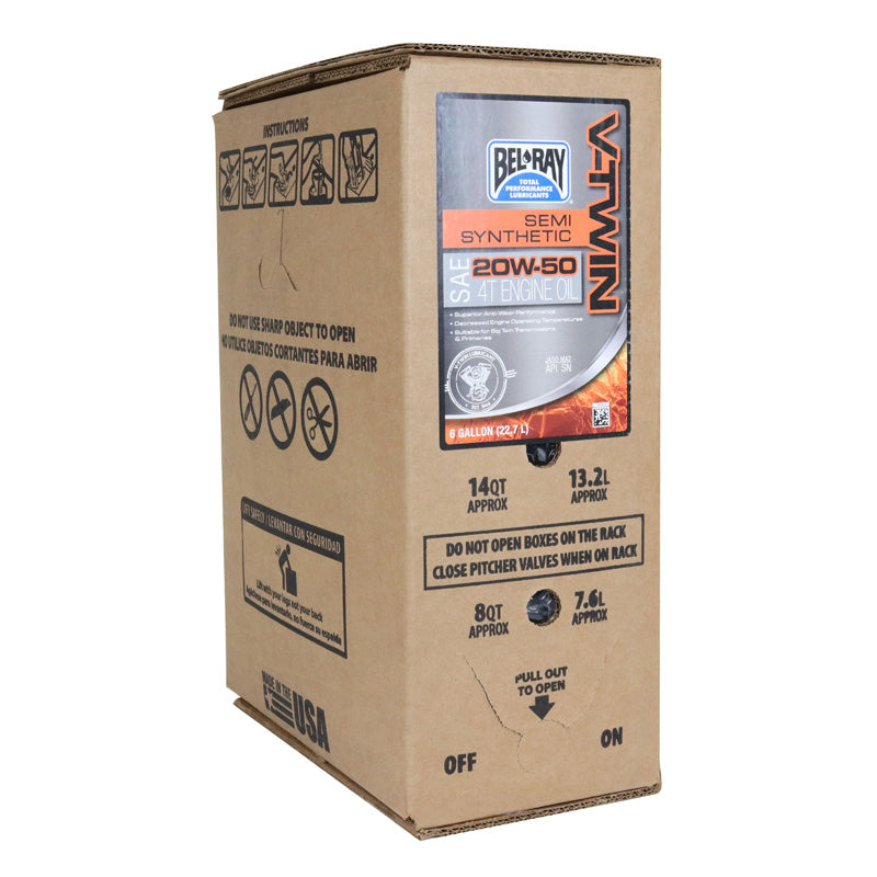 BEL-RAY BEL-RAY V-TWIN SEMI-SYN M/O 20W-50 (1 X 22.7 L BO 3_01389E_11