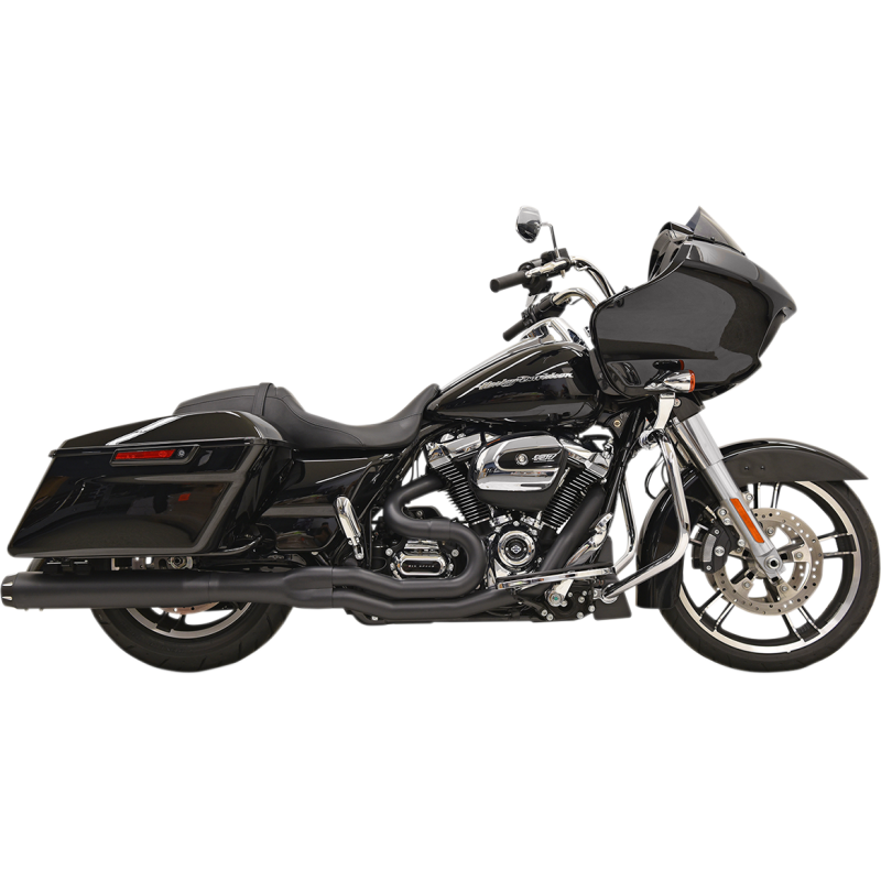 BASSANI XHAUST 17-UP FL EXHAUST B4 2:1 STRGHT CAN BLK 1F58RB